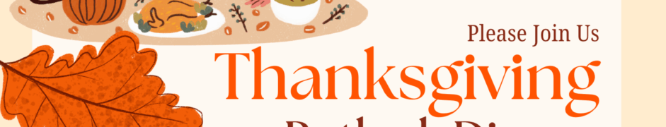 2025 Thanksgiving Potluck Dinner