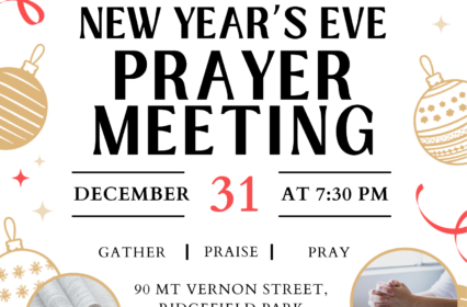2025 New Year Eve’s Prayer Meeting