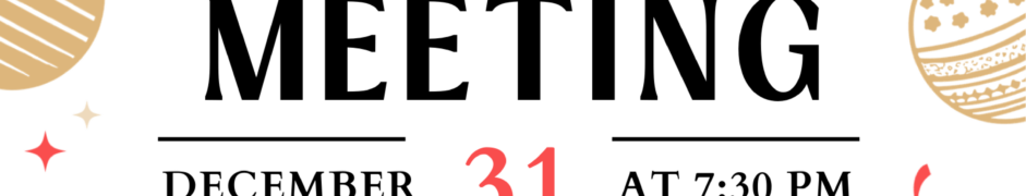 2025 New Year Eve’s Prayer Meeting